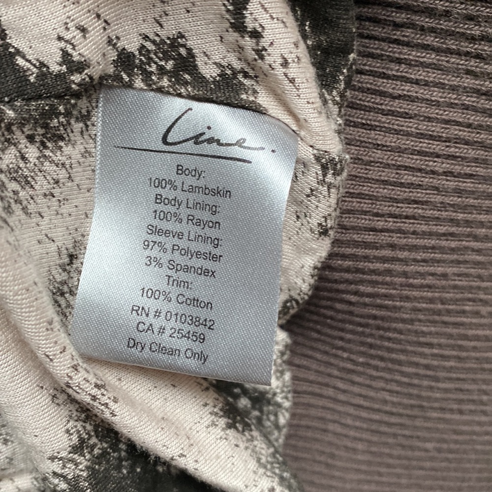 Genuine leather Olive green jacket - Picture 16 of 16